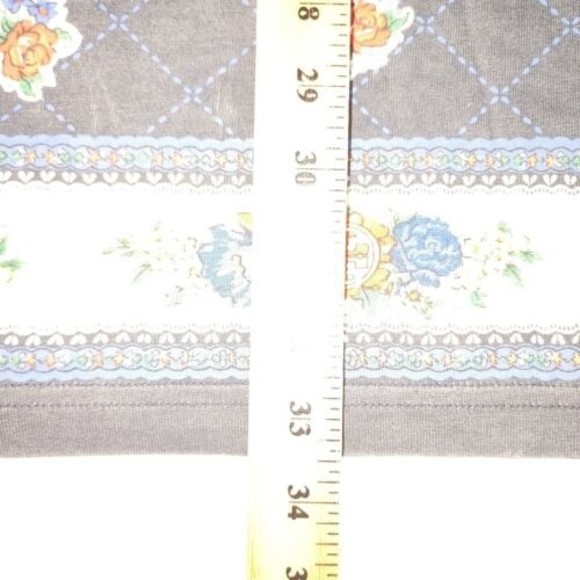 Tory Burch Medium Floral Print T-shirt Dress Navy Flower & Logo Print - Picture 14 of 16